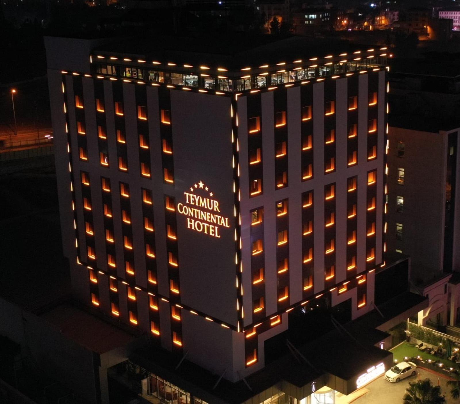 Teymur Continental Hotel Газиантеп Экстерьер фото